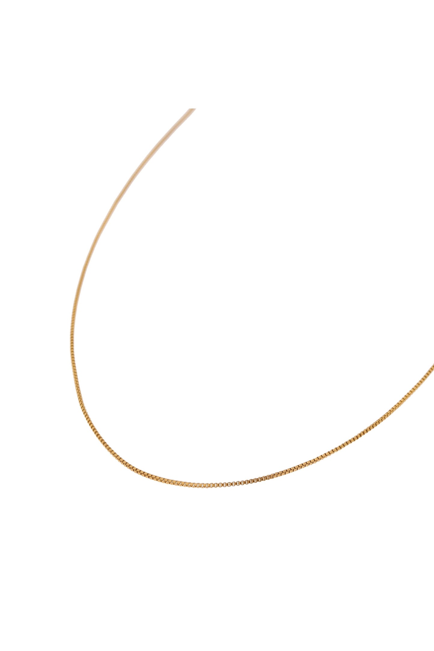 Mini Square Choker Necklace - Gold
