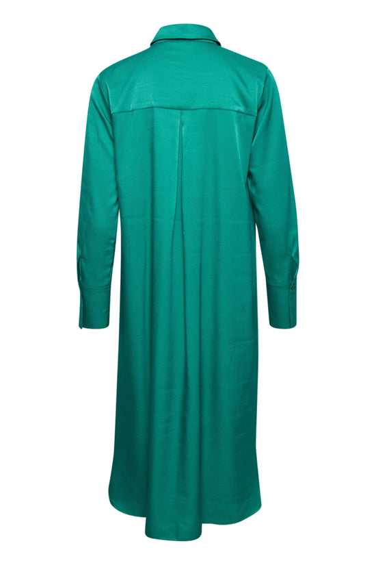 Afbeelding laden in galerijviewer, Jimsa Shirt Dress / Cadmium Green
