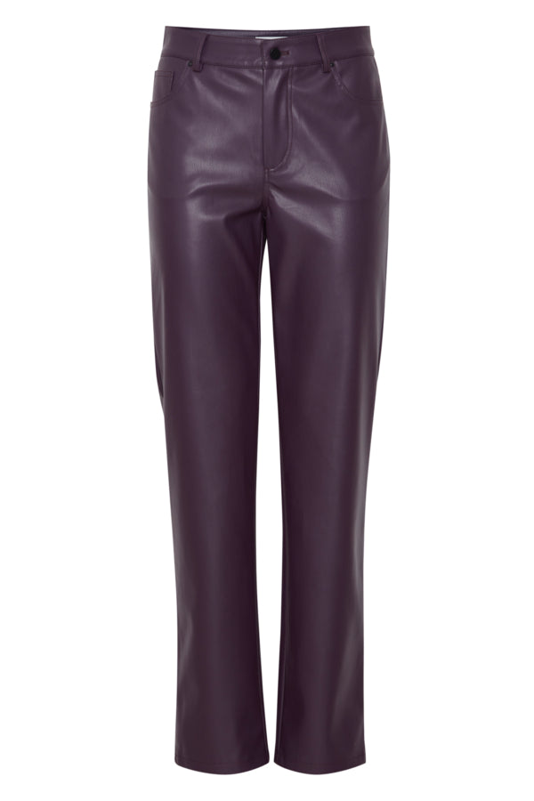 Afbeelding laden in Galerijviewer, Dafany Straight Pants / Plum Perfect
