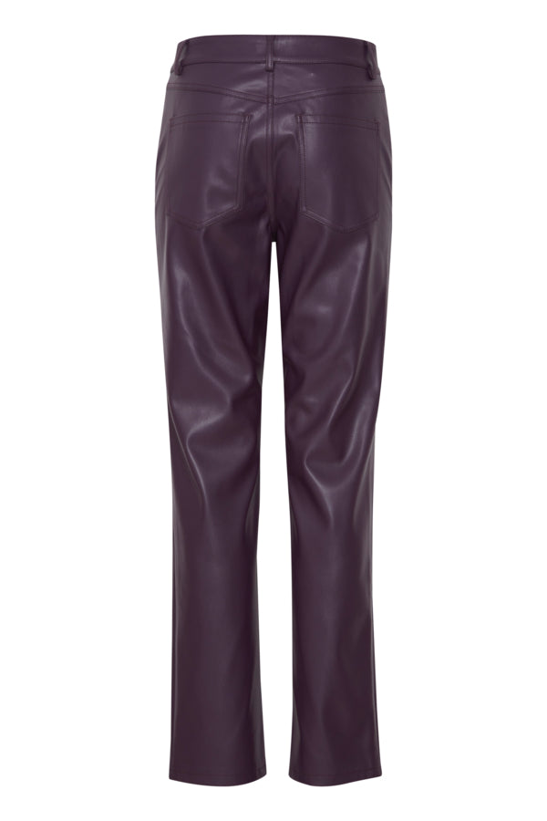 Dafany Straight Pants / Plum Perfect