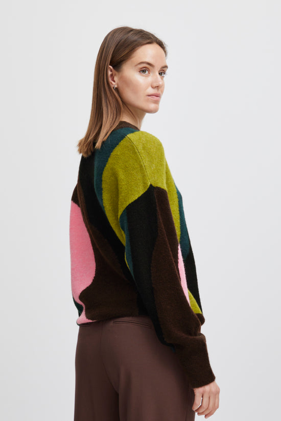 Martine Jacquard Jumper / Java Mix