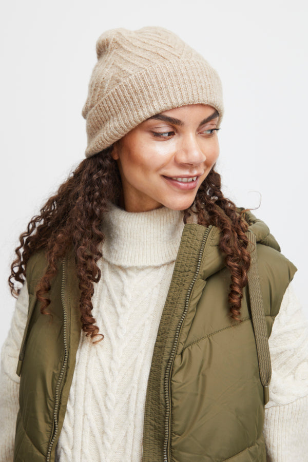 Valma Beanie / Cement Melange