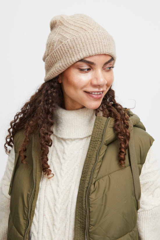 Valma Beanie / Cement Melange