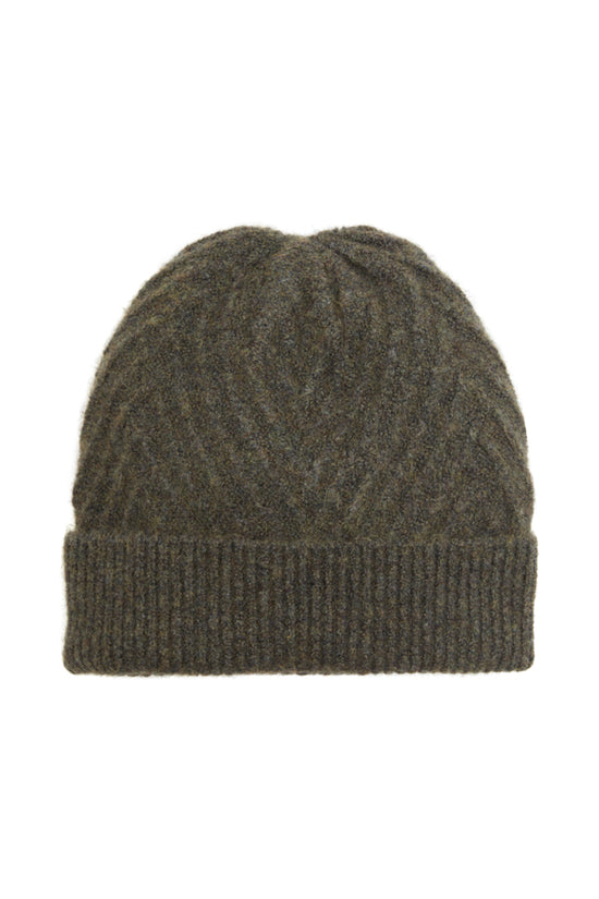 Valma Beanie / Olive Night Melange