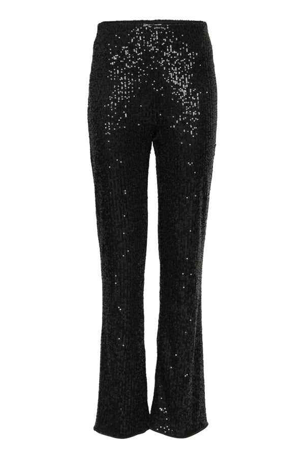 Solia Sequince Pants / Black