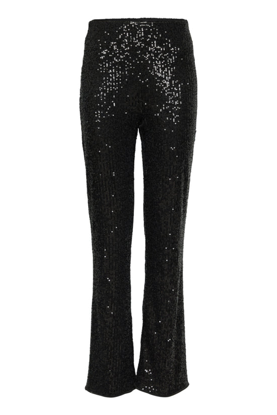 Solia Sequince Pants / Black