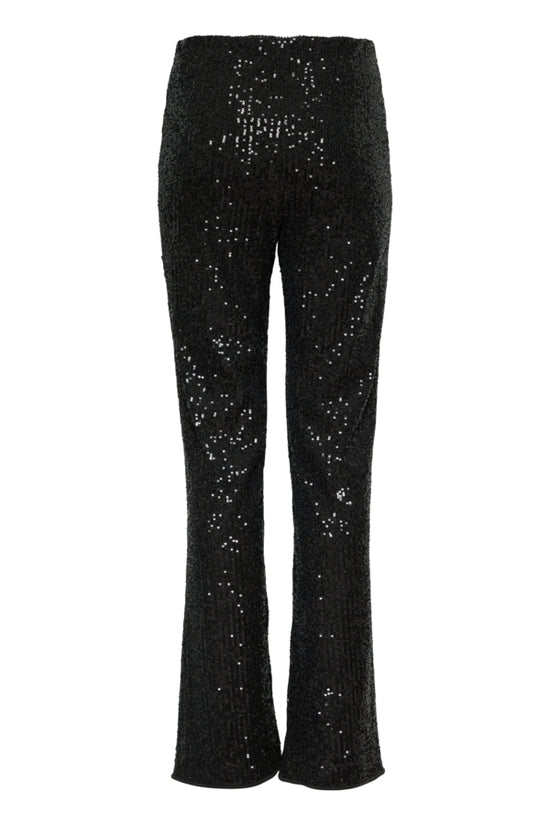 Solia Sequince Pants / Black