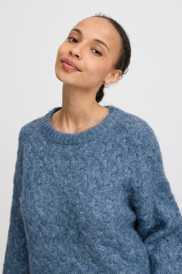 Omhu Jumper 2 / Blue Horizon Melange