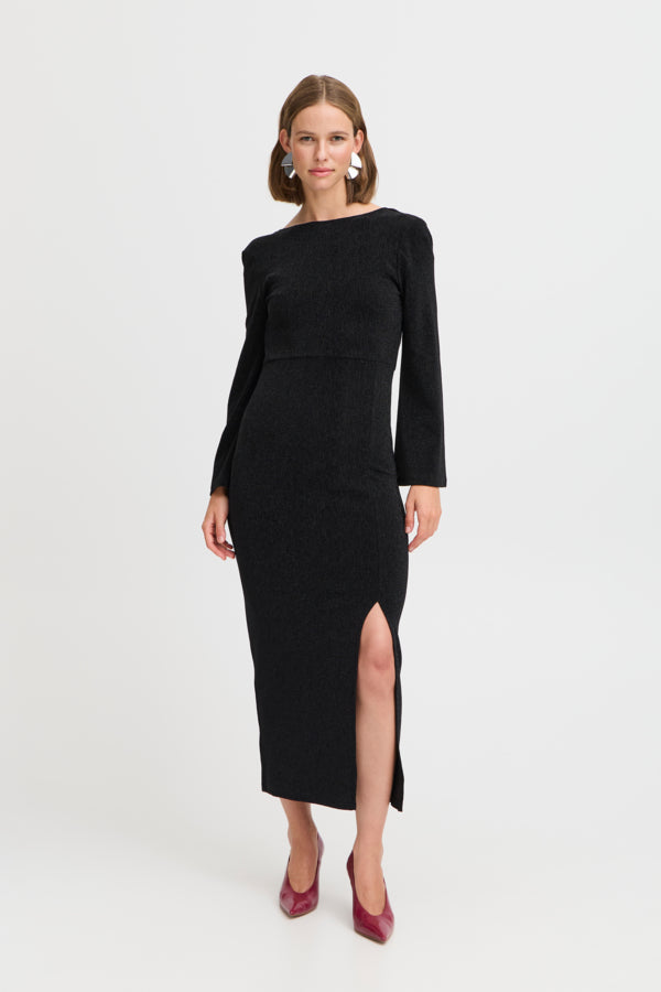 Shiloh Back Dress / Black Mix