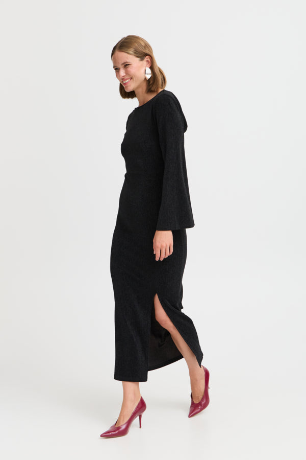 Shiloh Back Dress / Black Mix