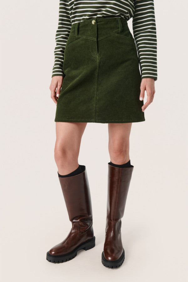 Thori Neel Skirt / Kombu Green