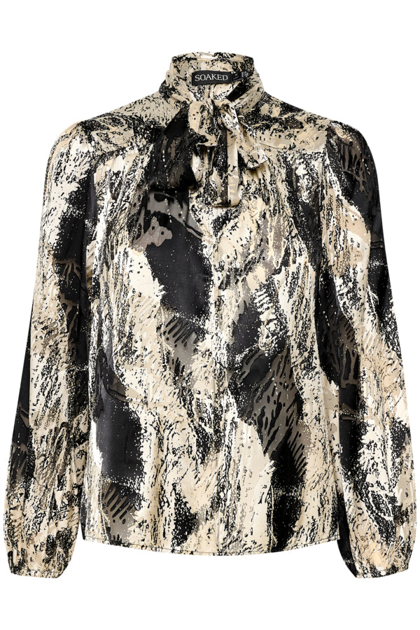 Akira Blouse / Black and White