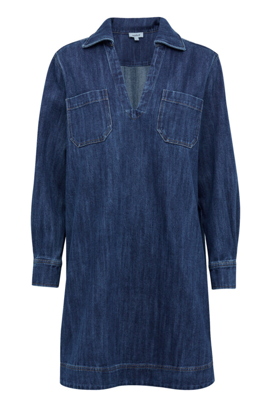 Zianna Dress / Medium Blue Denim