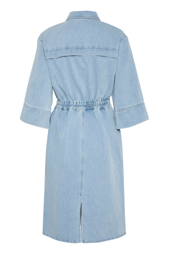 Annabeth Dress / Light Blue Denim