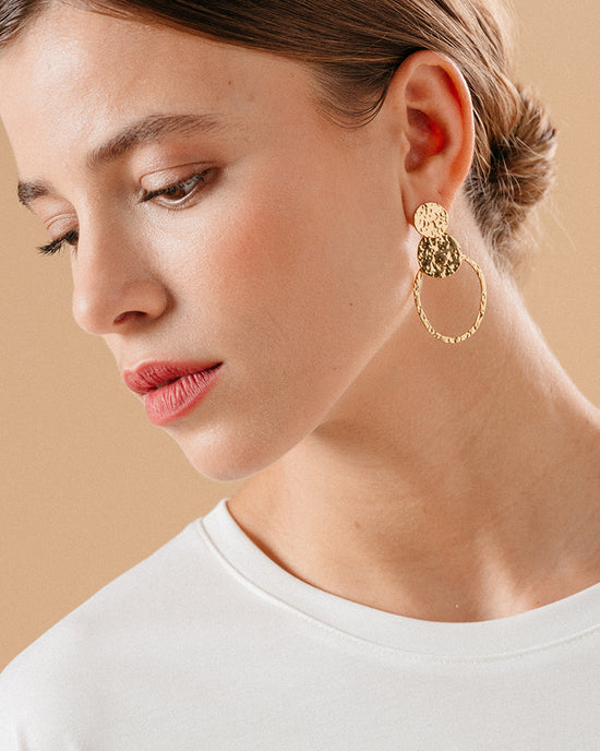 Melitine Earrings / Gold