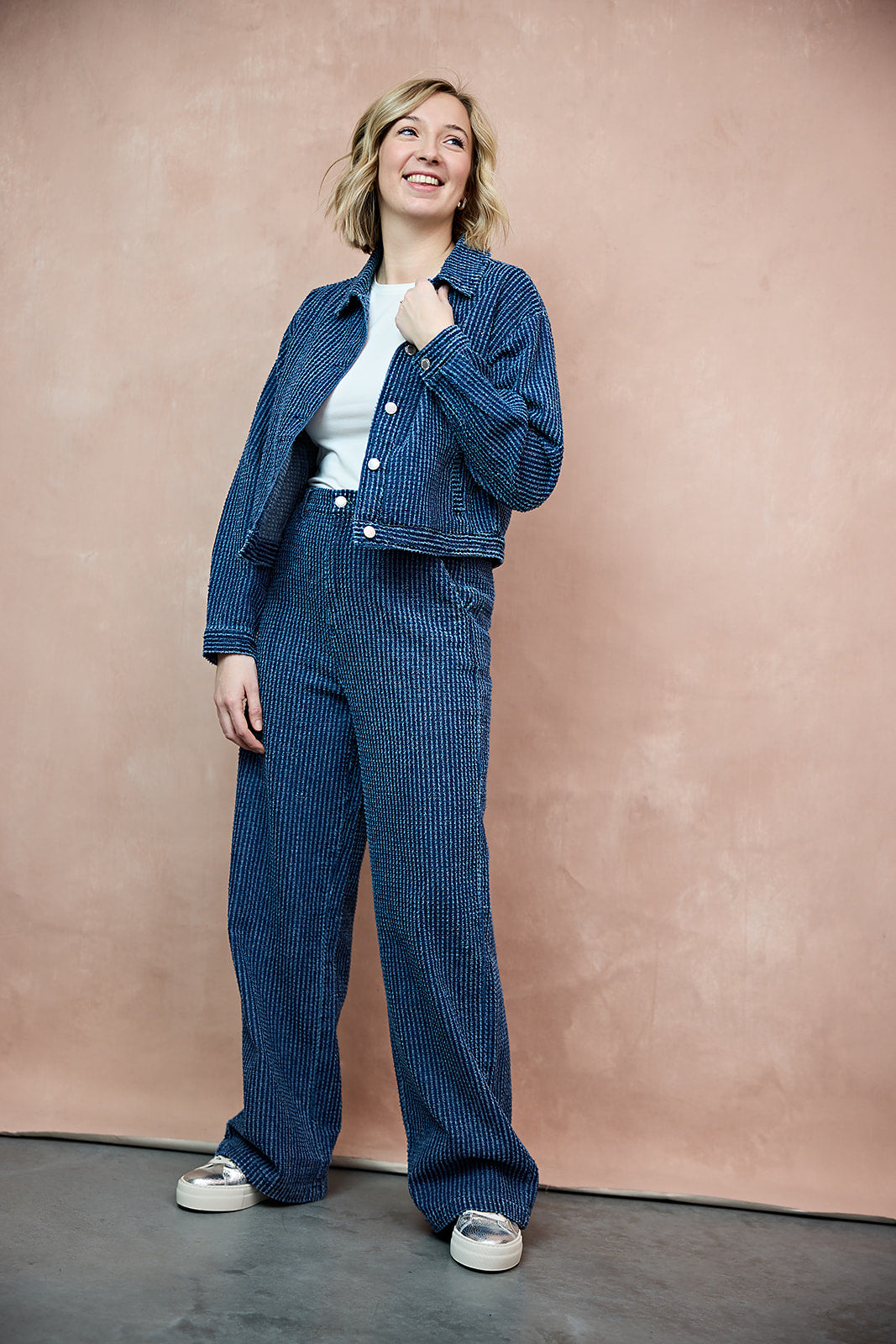 Kanilla Pants / Mid Blue Denim