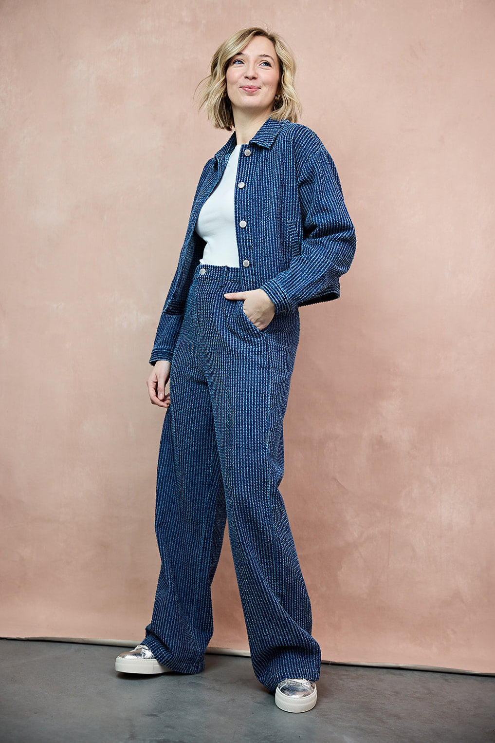 Kanilla Pants / Mid Blue Denim