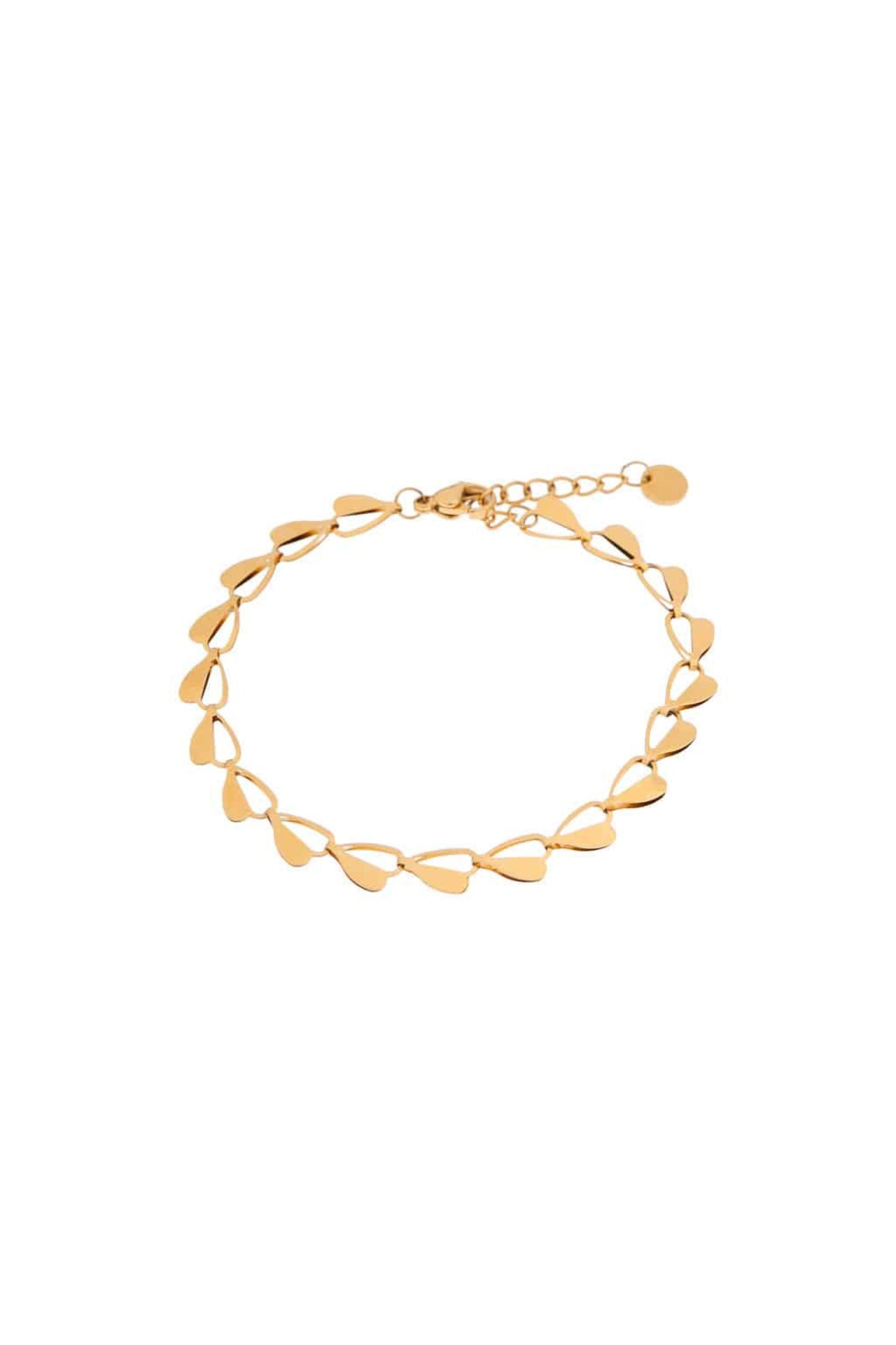 Half Heart Bracelet / Gold