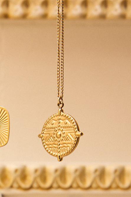 Time Necklace / Gold