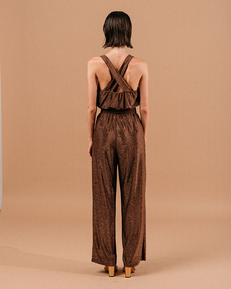 Loyale Jumpsuit / Chocolate