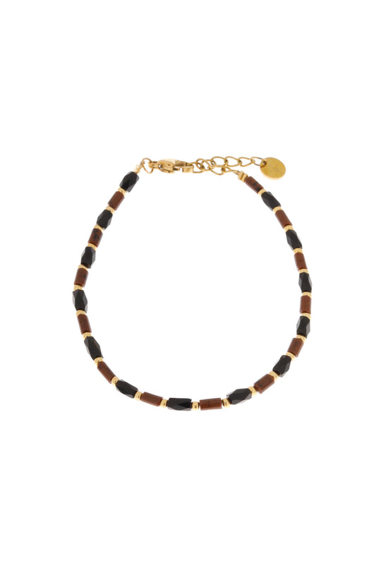 Terra Black Bracelet / Gold