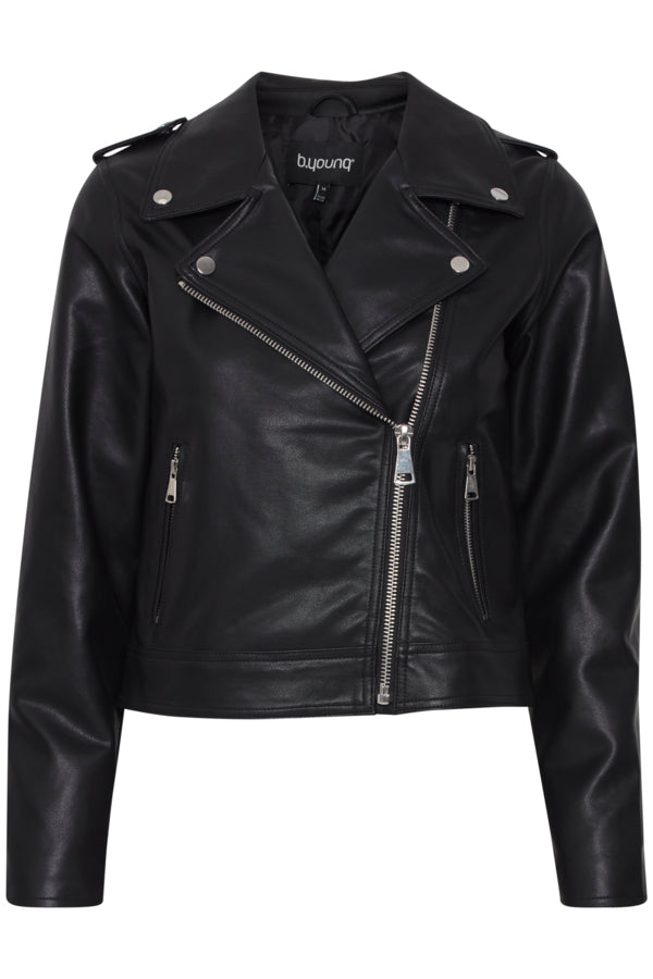 Acomy Biker Jacket / Black